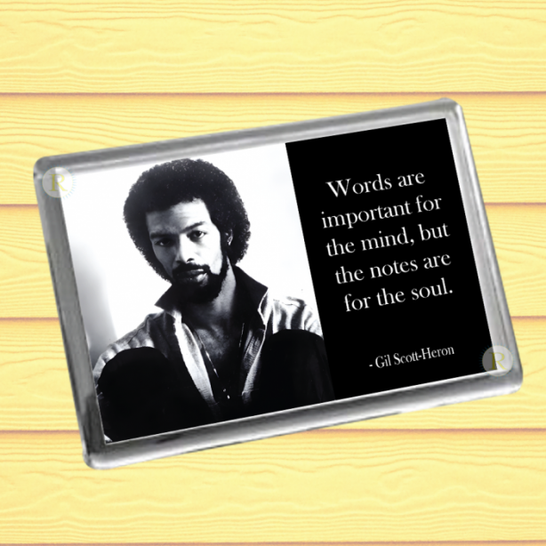 Gil Scott-Heron B Fridge Magnet